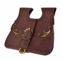 Große Mittelaltertasche - Mit Beschlägen 1