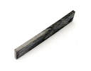 Hornplatte - schwarz / 140 x 30 x 6 mm 1