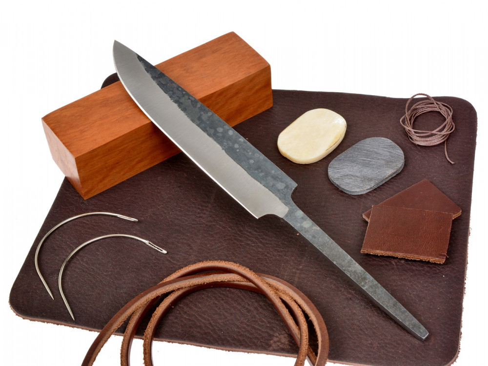 Messerbausatz 3 / Karbon - 24 cm 2