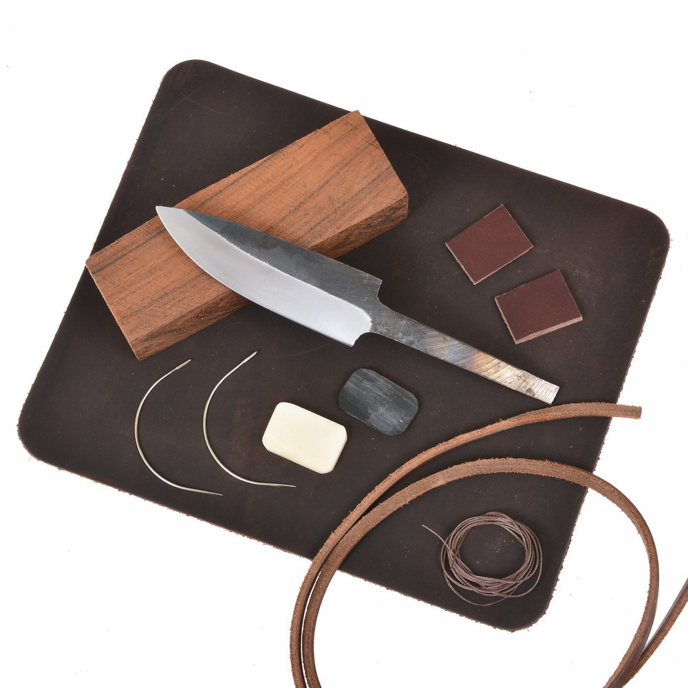 Messerbausatz 'Skinner' / Karbon - 17 cm 2