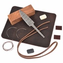 Messerbausatz 'Skinner' / Damast - 17 cm 2