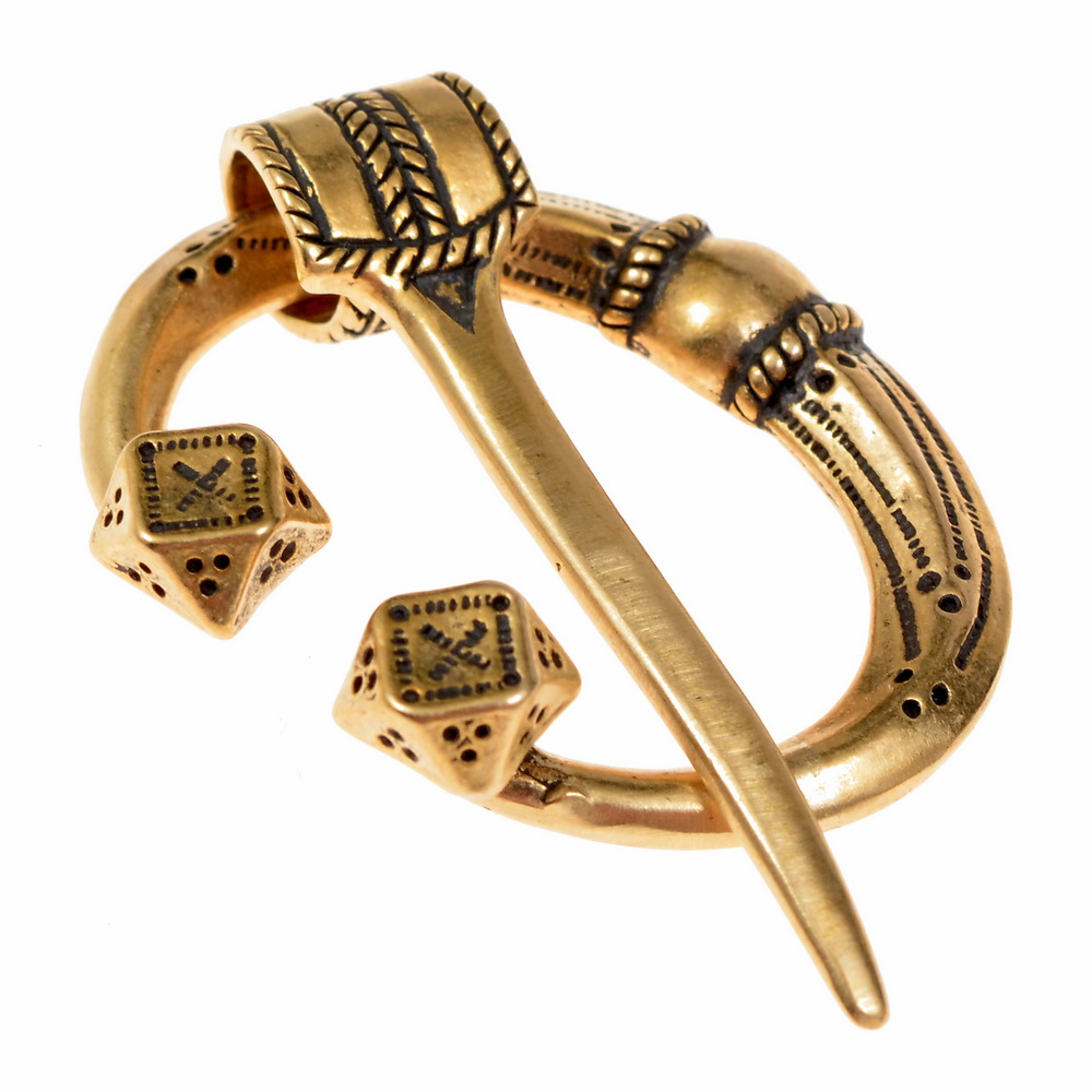 Kleine Ringfibel mit Kuboktaeder-Enden 1