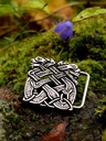 Buckle 'Celtic Dogs' - für 4 cm 3