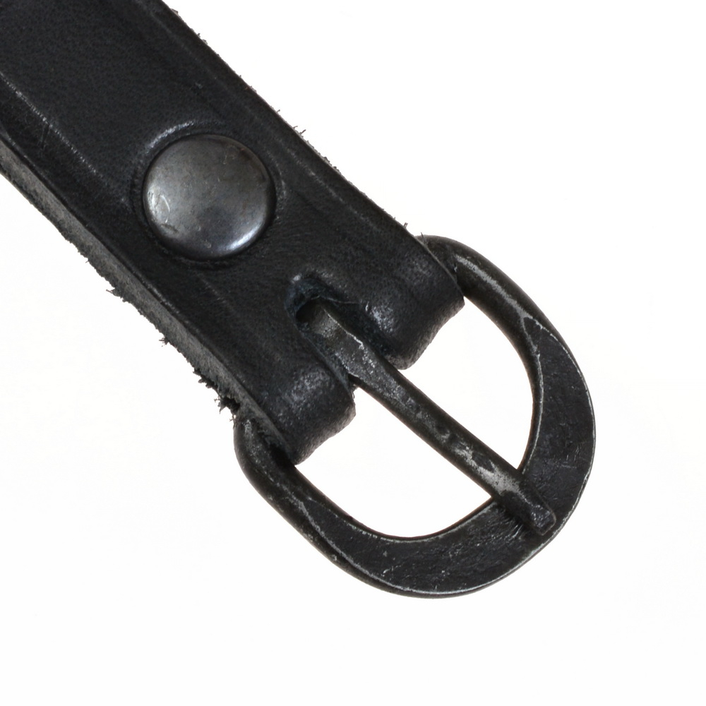 Lang-Gürtel mit geschmiedeter Schnalle - 1.5 cm 1