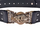 LARP-Hakengürtel aus Leder - 5 cm 1
