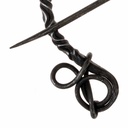 Hufeisenfibel verknotet - 10 x 8 cm 3