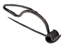 Keltische Spiraldraht-Fibel aus Eisen - 9,5 cm 2
