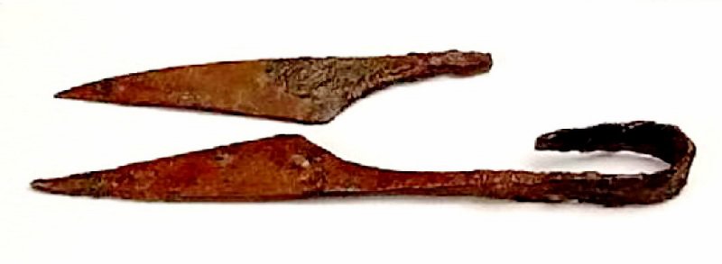 Geschmiedete Wikingerschere - M / 13 cm 3