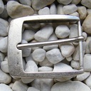 Lanny, 4cm, silberne elegante Dornschließe, Schnalle