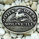 John Deere Gürtelschließe, 4cm, Schnalle