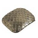 Harem, 4cm, messingfarbene Koppelschließe, Schnalle