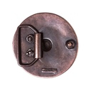 BUCKEL-Schild, 4cm, kupferfarbene keltische Zierschließe, Schnal