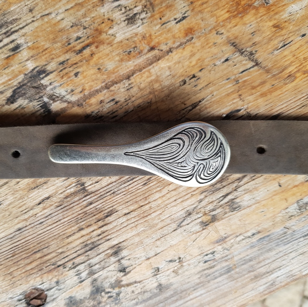 PERSEIDE, Koppelschließe, 2,5cm, silberfarben, Schnalle