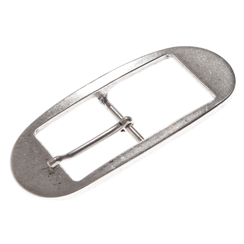 Slim, 3,5cm, silberfarbene Schließe, Schnalle
