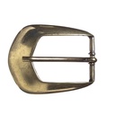 Dornschließe, 3cm, volumig, messingfarben, Schnalle