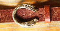 HYDRA, 4cm, messingfarbene Schließe,,Schnalle Schlangen