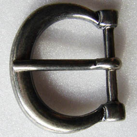 INDI, Dornschließe, 2cm, eisenfarben, Schnalle