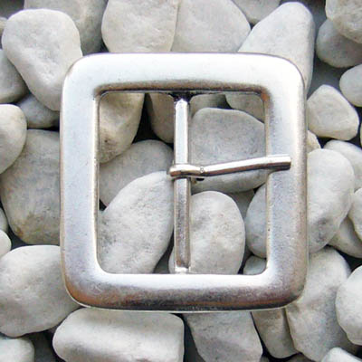 CARREE, Vollschließe, 3cm, silberfarben, Schnalle