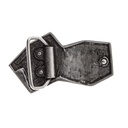 Würfel-Schließe, 4cm, silberfarben, Schnalle