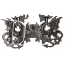 Dragonball, FAFNIR & GOCH, 4cm, altmessingfarbene Fantasy-Drache