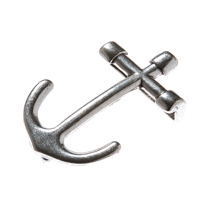 ANKER, Koppelschließe, 3cm, silberfarben, Schnalle