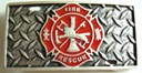 Fire Rescue, 4cm, Feuerwehr-Schließe, Schnalle
