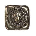 NEMEIOS Löwenkopf, 4cm, messingfarbene Gürtelschließe, Schnalle