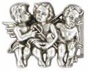 Little Devils, 4cm, silberne Fantasy-Teufelchen-Schließe, Schnal