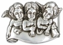 Little Angels 4cm,, silberne Fantasy-Engelchen-Schließe, Schnall