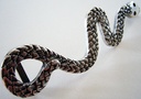 BOA, Koppelschließe, Schlange, 2cm, silberfarben, Schnalle