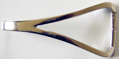 HOOK, Koppelschließe, 2cm, silberfarben, Schnalle