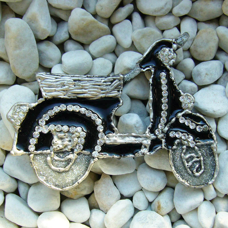 Luxus-Vespa, 4cm, Schließe, Schnalle