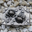 Flora, 4cm, Schließe, Schnalle