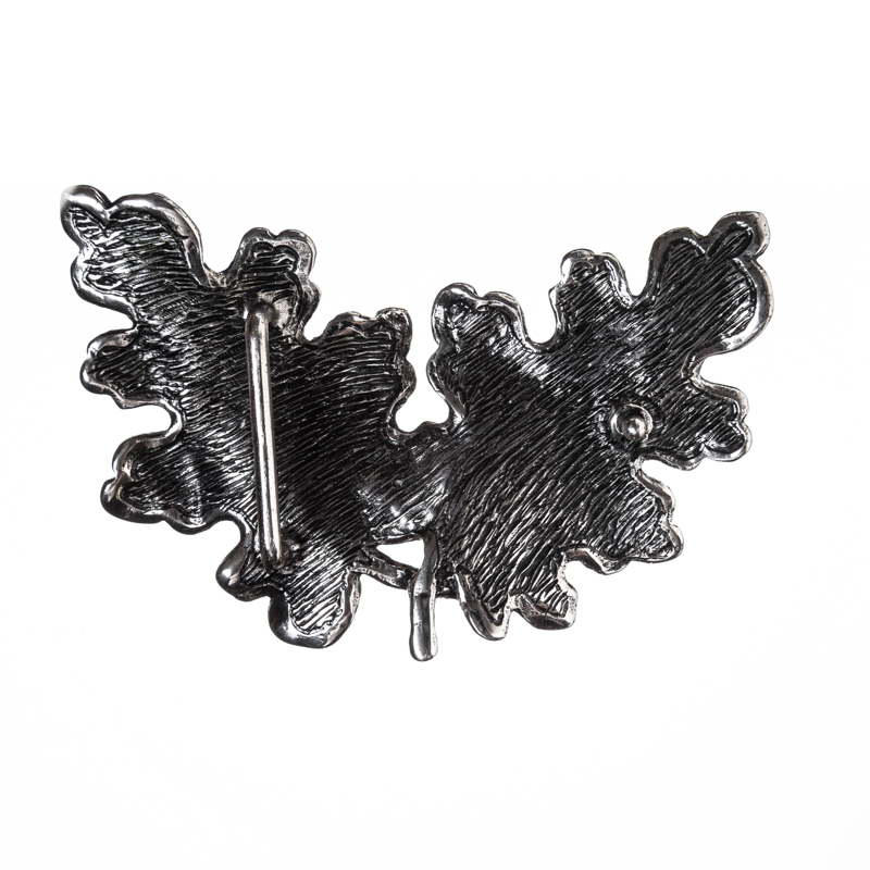 Eichenlaub,4cm, Schließe, Tracht, Schnalle