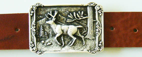 Platzhirsch 4cm, Schließe, Tracht, Schnalle