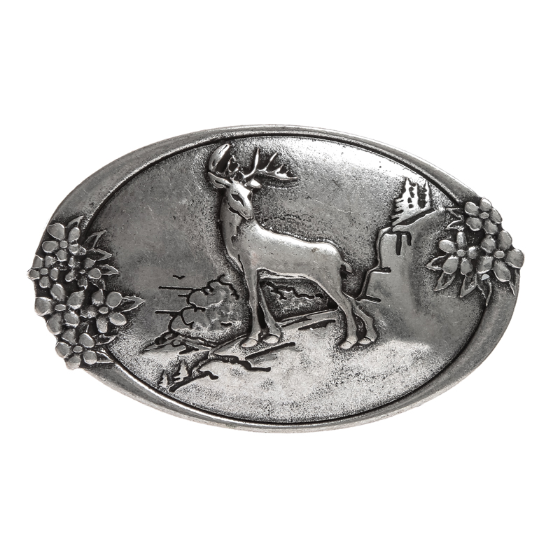 Cervus 4cm, Schließe, Tracht, Schnalle