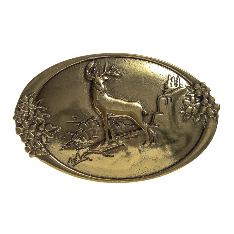 Cervus 4cm, Schließe, Tracht, Schnalle