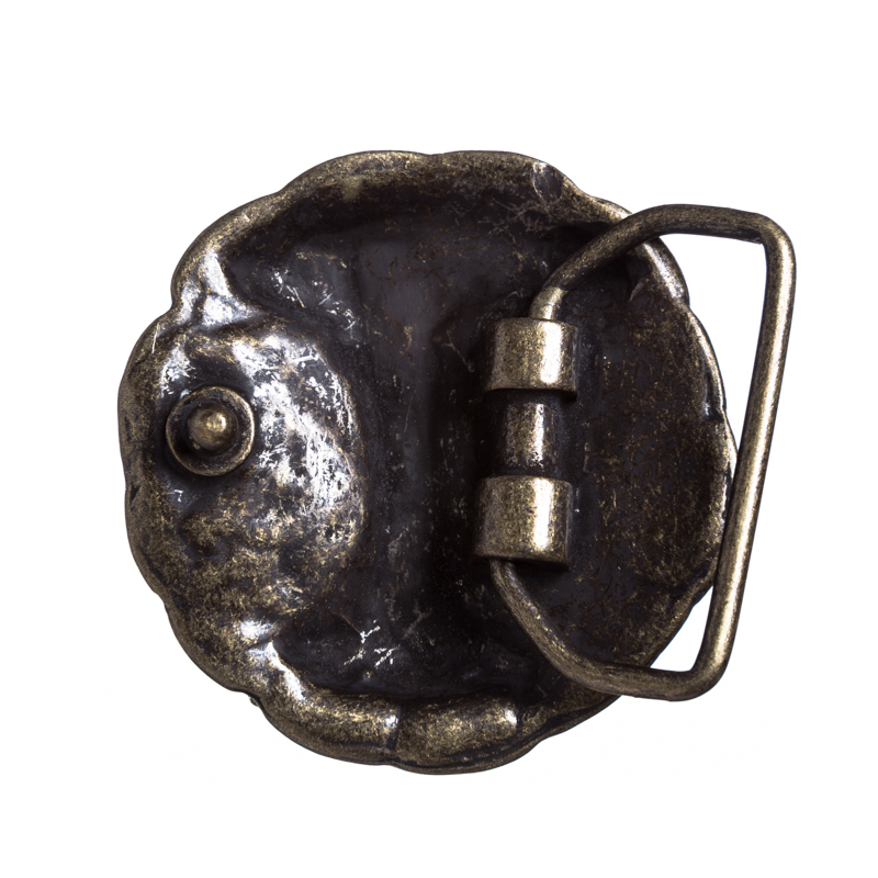 CELTIC MJÖLNIR, 4cm, Thorhammer-Schließe, altmessingfarben, Schn