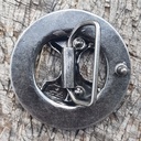 THOR MJÖLNIR, 4cm, Thorhammer-Schließe, eisenfarben, Schnalle