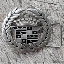 CADDY-BO 2; 4cm Schließe, Schnalle, silber/schwarz, Flaschenöffn