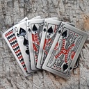 ROYAL FLUSH, 4cm Poker-Schließe, Schnalle, emailliert, Cosplay