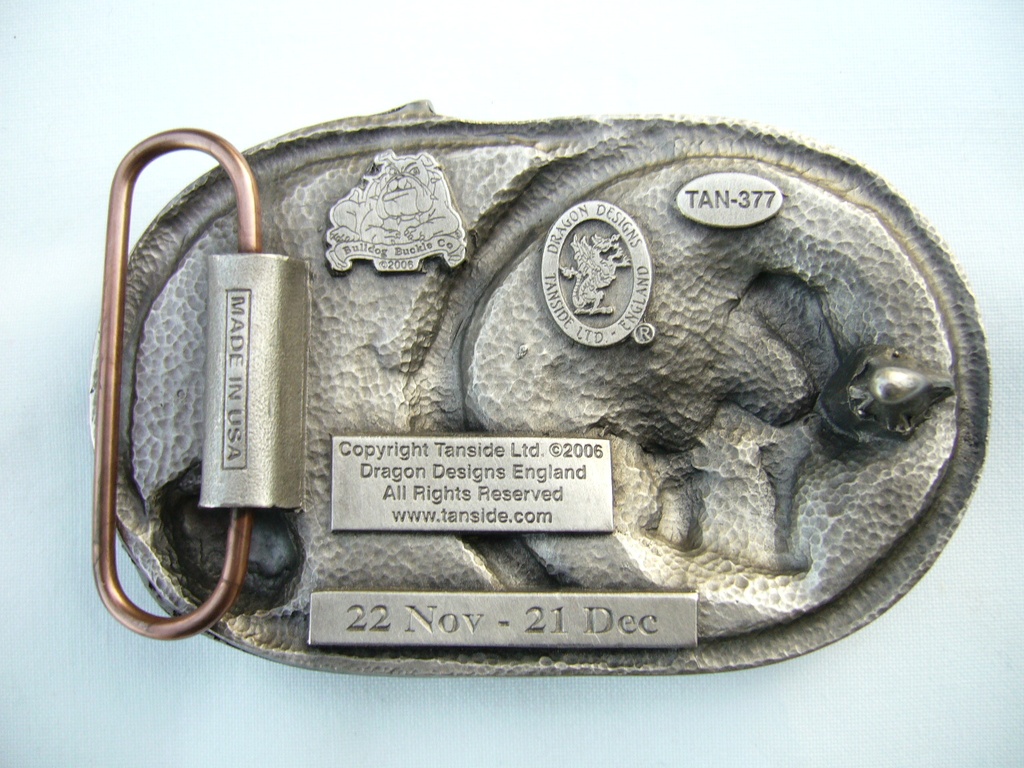 Sternzeichen Schütze - Sagittarius, 4cm Schließe, Schnalle