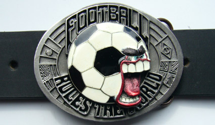 football rules , 4cm Gürtelschließe, Schnalle