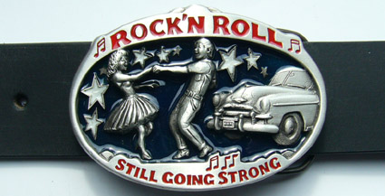 Rock'n Roll Dancers, 4cm Schließe, Schnalle