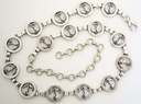 NAVY,Kettengürtel,Fb:silber, Mittelalter,Larp,Kelten,Cosplay