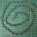 RINGKETTE, 100 cm/Stück, Mittelalter, Larp, Cosplay