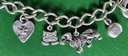 Armband WIESN,Fb:silber,OKTOBERFEST,WASN,GÄUBODEN,Trachten-Schmu