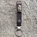 Schlüsselanhänger SLING, Eule, silber
