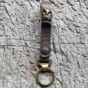Schlüsselanhänger SLING, Eule, messing
