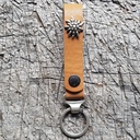 Schlüsselanhänger SLING, Edelweiß, silber